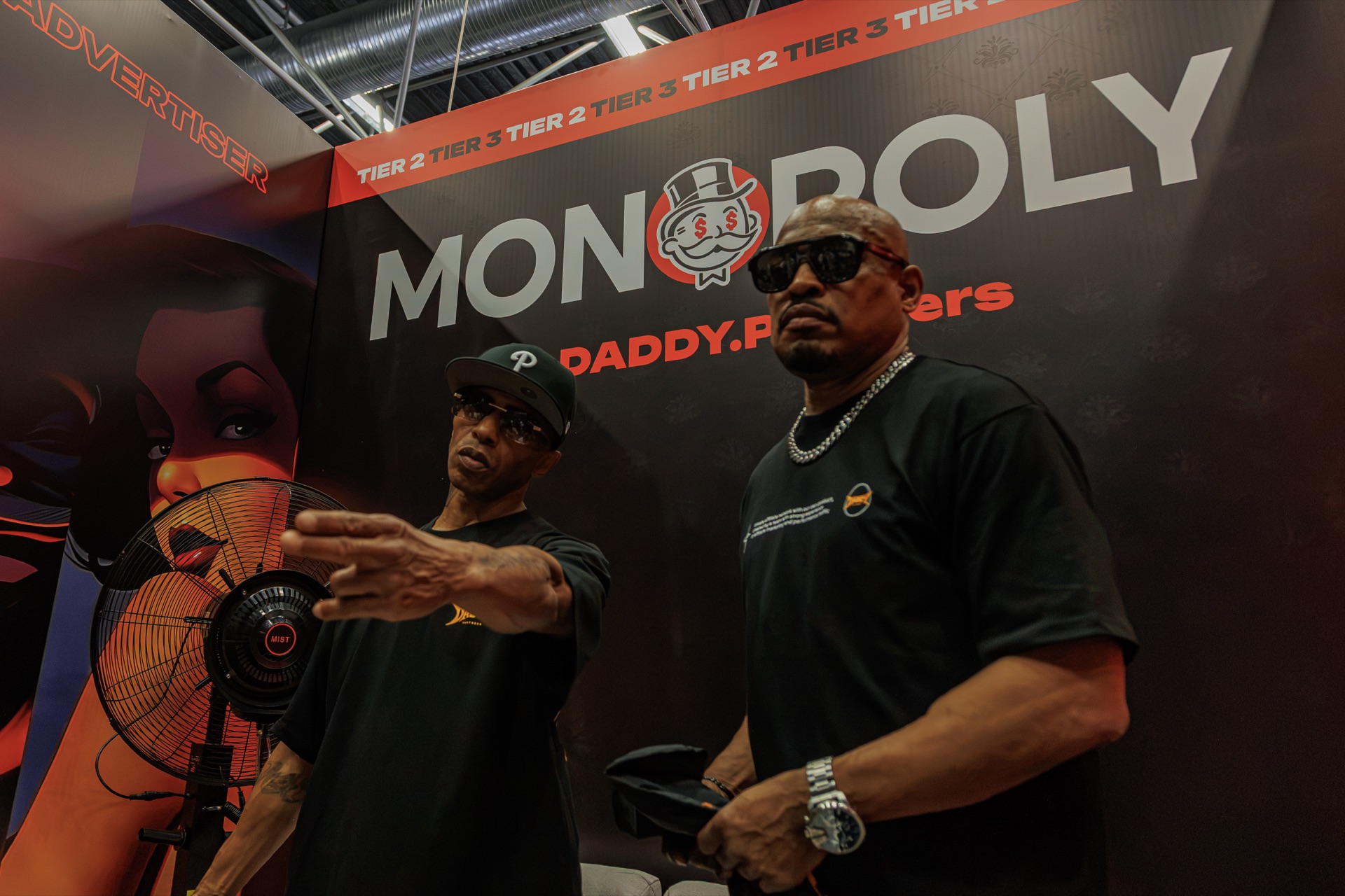 ONYX backstage at the Tbilisi event